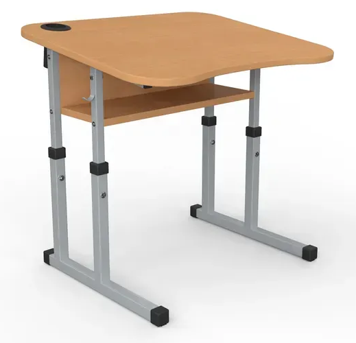 Стіл учнівський нахил №3-6 700х500 МФ Вересень